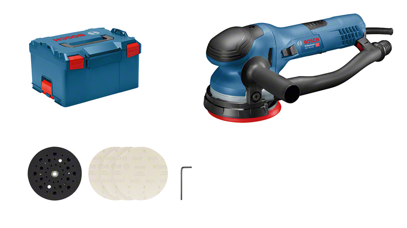 Platorello A Foratura Multipla Bosch Professional 125 Mm - Per Levigatrice Roto-orbitale, Superficie A Strappo, Aspirazione Polvere