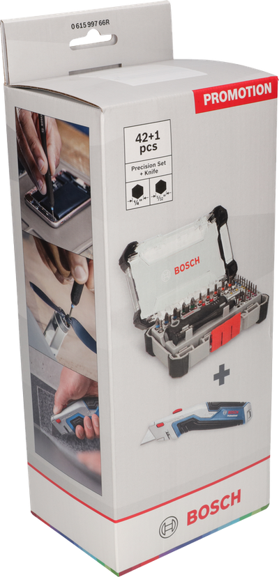 Kit de forets de précision et de couteau utilitaire Bosch .