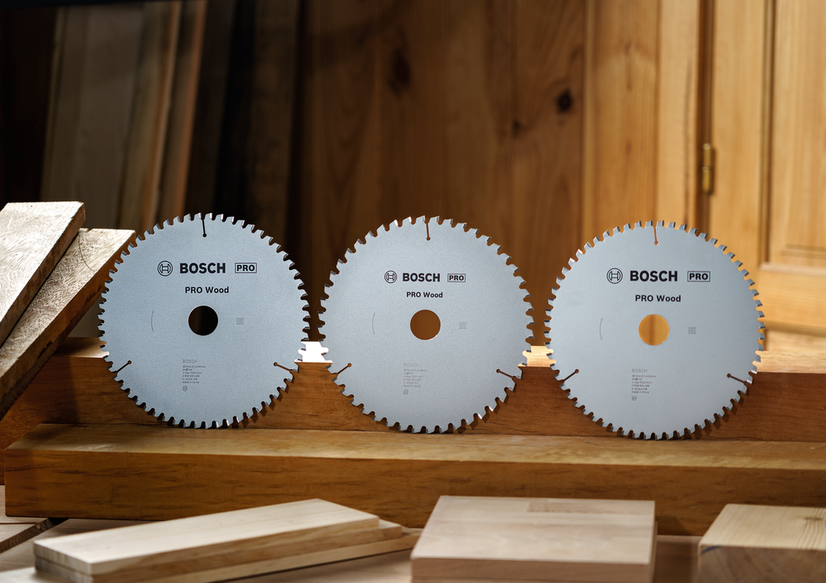 Bosch PRO Wood Circular Saw Blade 216 mm 3 pack.