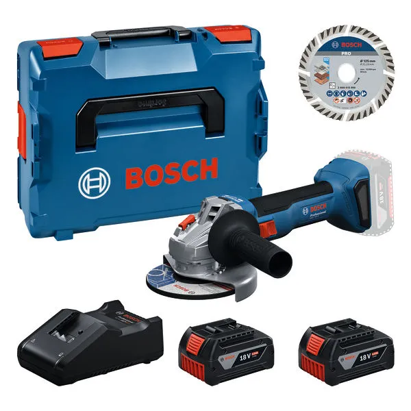 Bosch batteridrevet slipeverktøysett.