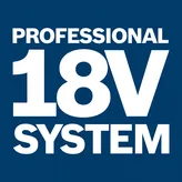 Professionellt 18V-system.