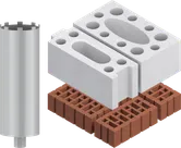 Serdes griešana sausā veidā.