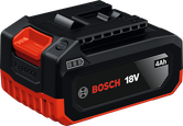 Bosch 18V 4Ah GBA18V-40 litiumjonbatteri.