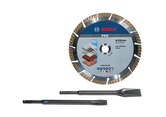 Kit de corte y cincelado Bosch PRO de 230 mm.