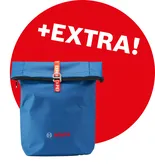 Bosch blue EXPERT Rucksack-Aktionsangebot.