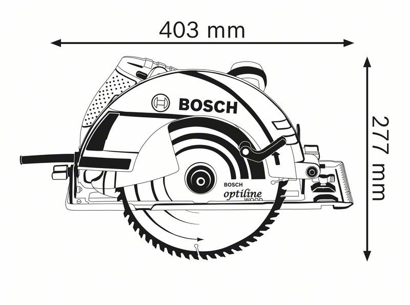 GKS 235 Turbo Pilarka tarczowa | Bosch Professional
