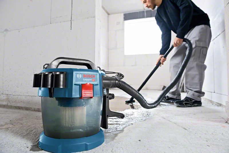 Bosch Akku-Staubsauger GAS 18V-10 L, Solo, Mit Elektrowerkzeugadapter 06019C6302 | Nass