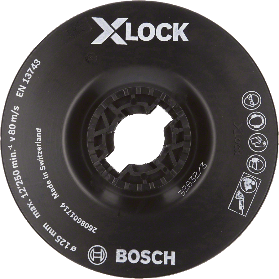 XLOCK Backing Pad Soft Bosch Professional