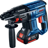 Martillo perforador a bater&iacute;a Bosch GBH 180-Li, 18V 3,0Ah.