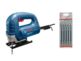 GST 8000 Dekupaj Testeresi + T 344 Testeresi Bıçağı Seti