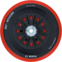 Шліфувальний диск Bosch з кількома отворами середнього розміру 150 мм.