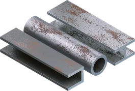 Metallrohr.
