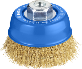 Brosse coupelle Bosch PRO Metal Clean 75 mm pour meuleuses d'angle.