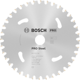 Lâmina de serra circular sem fio Bosch PRO Steel, 36 dentes.