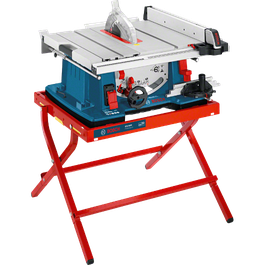 Tafelcirkelzagen en werkbanken