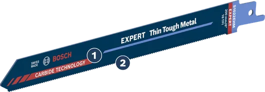 Kotouč do ocasní pily Bosch EXPERT Thin Tough Metal S 1022 EHM.