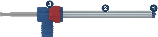Bosch SDS Clean dust extraction drill attachment.