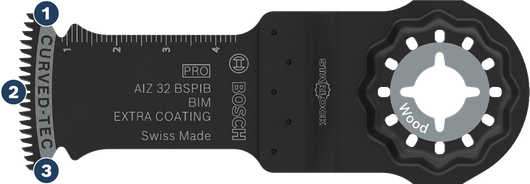 Пильное полотно по дереву Bosch Starlock AIZ 32 BSPIB.
