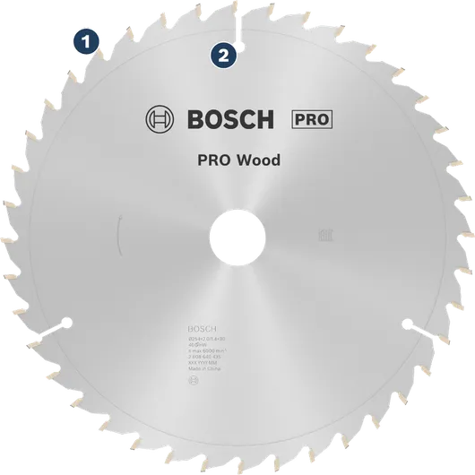 Bosch PRO Wood ringsae tera puidu lõikamiseks.