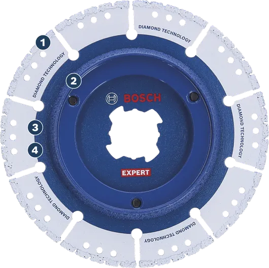 Disque Bosch EXPERT Diamond Pipe Cut X-LOCK.