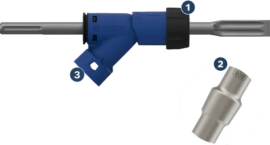 Bosch EXPERT SDS max Flat Chisel Adapter 25x400 mm.