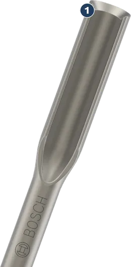 Bosch PRO SDS max Hollow Gouging Chisel 26 x 300 mm.
