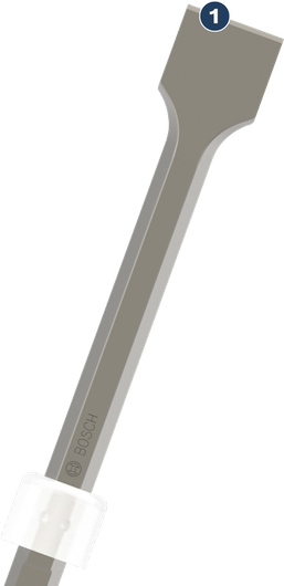 Bosch PRO HEX 19-4C spadebeitel 50 x 400 mm.
