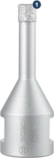 Bosch Diamant-Fliesenbohrer für präzises Bohren.