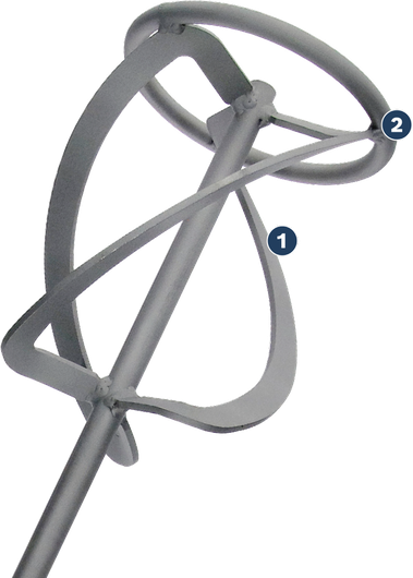 Bosch PRO Multi Material Slipmedel 135 mm omrörarkorg.