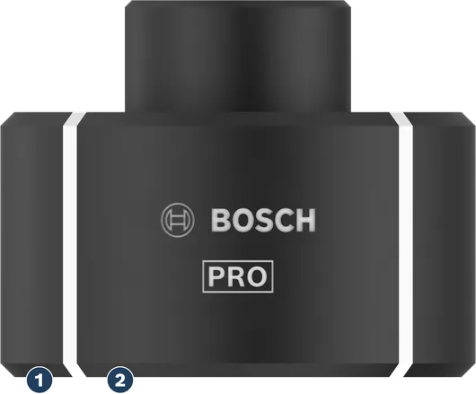 Bosch PRO spindeladapter för elverktygstillbehör.