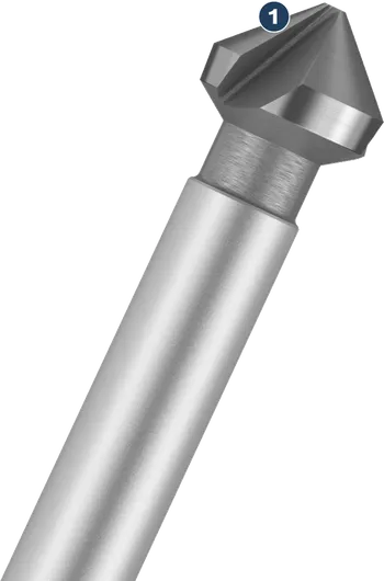 Bosch PRO Soft Metal HSS countersink bit 6,3 mm.