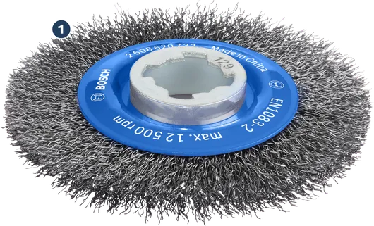 Проволочная щетка Bosch PRO Metal clean X-Lock 115 мм.