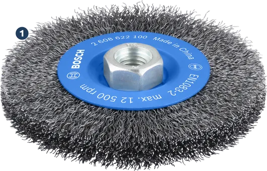 Bosch PRO Metal Clean Drahtbürste 115 x 0,3 mm.
