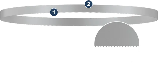 Lâmina de serra de fita Bosch PRO CB2824, 733 mm, 24 TPI.