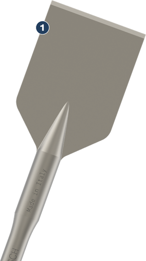 Bosch PRO SDS max asfaltskærer, 90 mm bred mejsel.