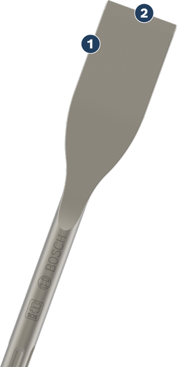 Bosch PRO SDS max-5C Tile Chisel 50 mm edge.