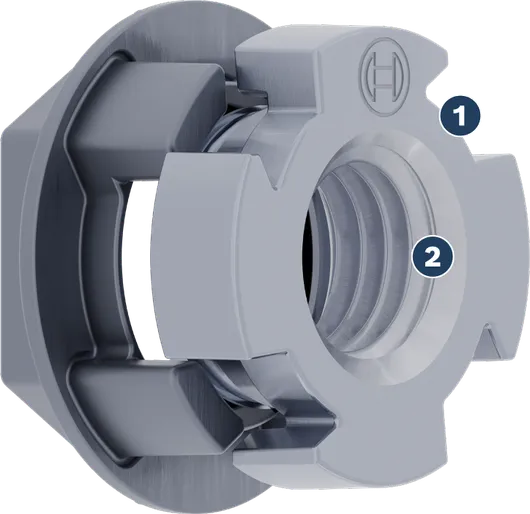 Bosch PRO X-Lock Adapter M14 for quick grinder disc changes.