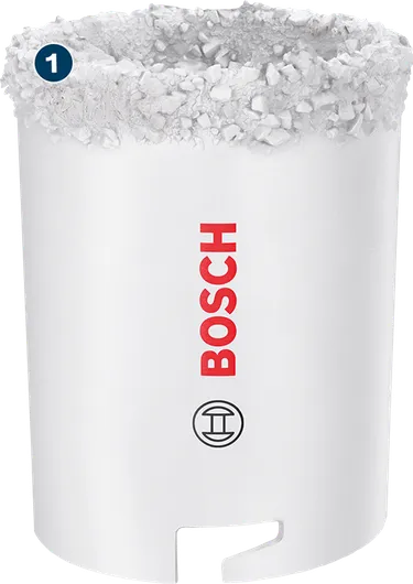 Bosch тестера за рупе од карбида за плочице и камен.