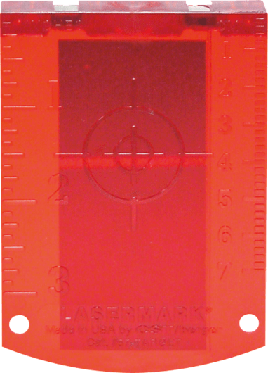 Laser target (red) Professional