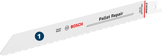 Bosch pallet repair reciprocating saw blade.