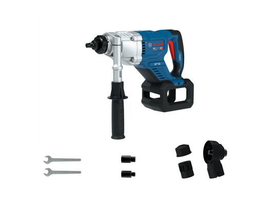 Bosch GDB 18V-90 akku-diamantboremaskine med tilbehør.
