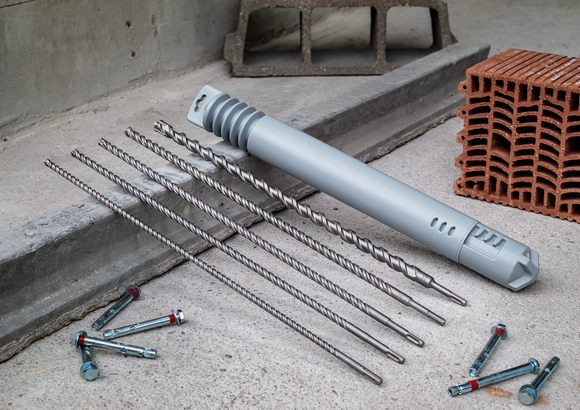 Jeu de forets Bosch SDS plus-7X pour béton et maçonnerie.