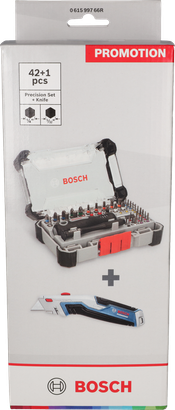 Kit de forets de précision et de couteau utilitaire Bosch .