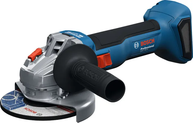 Bosch GWS 18V-8 акумулаторска угаона брусилица, ергономског дизајна.