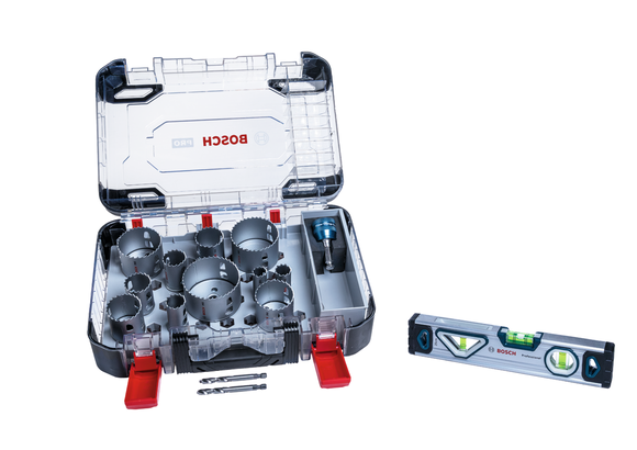 Bosch PRO Multi Material PC Plus Set mit Wasserwaage.