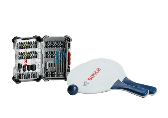 Bosch PRO Impact Mixed-Set mit Beach-Tennis-Set.