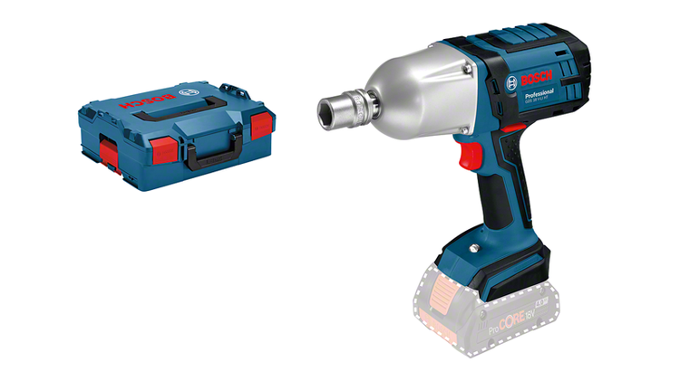 Boulonneuse Sans Fil BOSCH Professional GDS 18V-LI HT - Couple Max 650 Nm, Pour Boulons M12 à M20 | Avec 2 Batteries 5.0Ah Et L-Boxx
