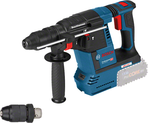 Gbh 18v 26f Cordless Rotary Hammer With Sds Plus Bosch Professional