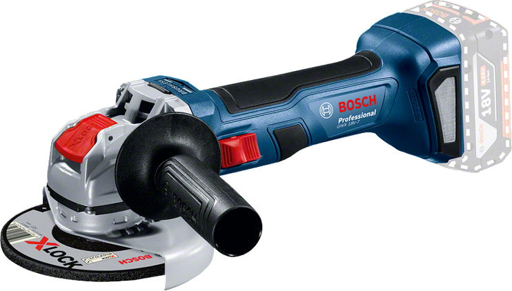 Bosch Blauw GWX 18V-15 PSC Professional | haakse accuslijpmachine