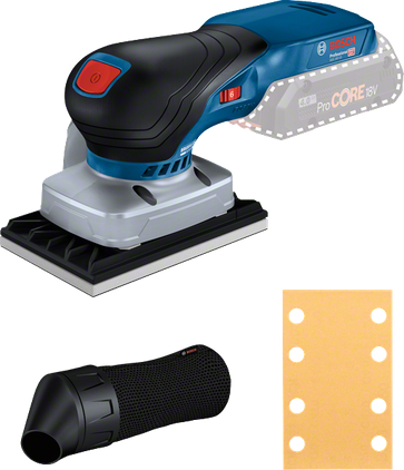 PRO GSS 18V-13 Akülü Titreşimli Zımpara | Bosch Professional